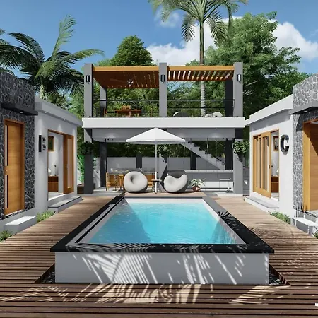 Moringa Resort With Pool, Open Air Shower & Shared Bath Sleeps 8